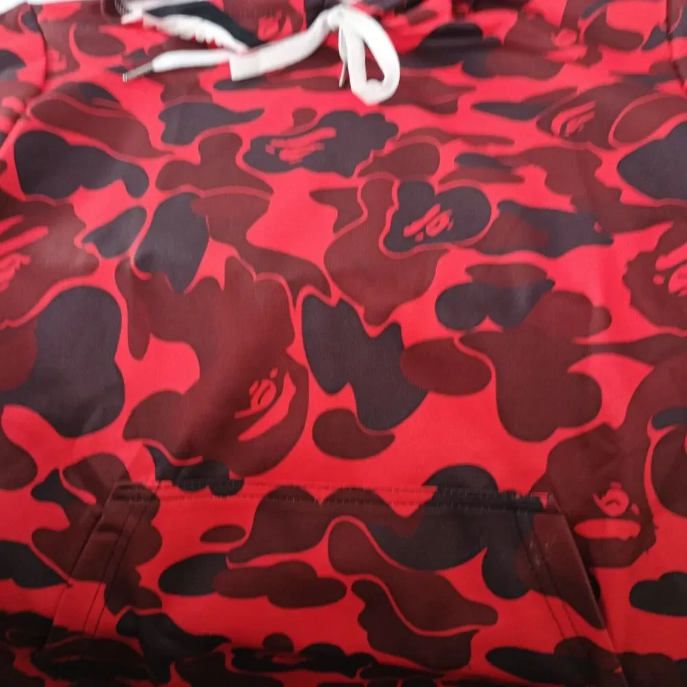 Camo red shark